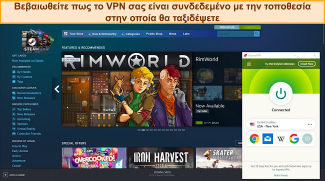 &Sigma;&tau;&iota;&gamma;&mu;&iota;ό&tau;&upsilon;&pi;&omicron; &omicron;&theta;ό&nu;&eta;&sigmaf; &tau;&omicron;&upsilon; &pi;ί&nu;&alpha;&kappa;&alpha; &epsilon;&lambda;έ&gamma;&chi;&omicron;&upsilon; Steam &mu;&epsilon; &tau;&omicron; ExpressVPN &sigma;&upsilon;&nu;&delta;&epsilon;&delta;&epsilon;&mu;έ&nu;&omicron; &sigma;&epsilon; &delta;&iota;&alpha;&kappa;&omicron;&mu;&iota;&sigma;&tau;ή &tau;&omega;&nu; &Eta;&Pi;&Alpha;