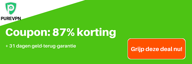 PureVPN-coupon geldig voor Black Friday
