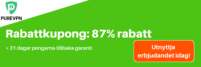 PureVPN-kupong giltig för Black Friday