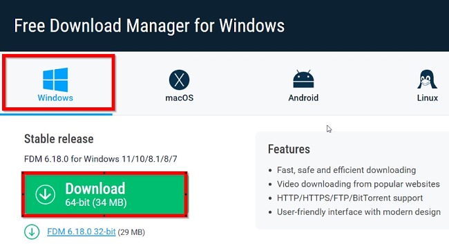 Free Download Manager download screenshot