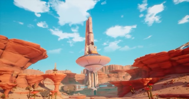 Captura de tela do jogo Tower of Fantasy