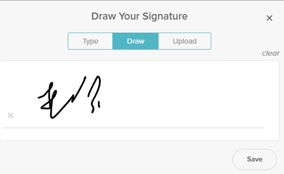 Ajouter un panneau de signature