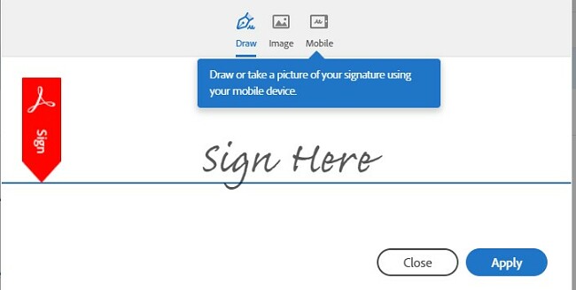 Hozzon létre egy digitális aláírást