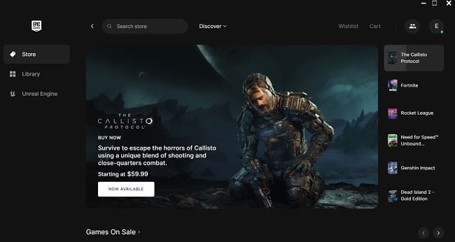 Download Epic Games Launcher for Windows - Free - 14.6.2