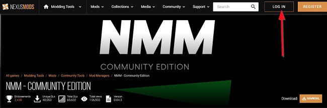 NMM - Community Edition at Modding Tools - Nexus Mods