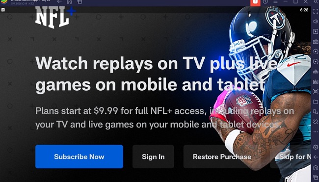 nfl mobile plus