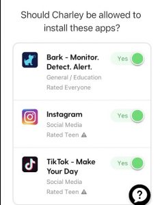 App approval bark phone