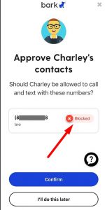 Blockieren Sie Nummern und Kontakte, ohne das Telefon zu blockieren