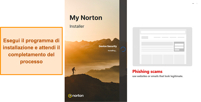 Installazione di Norton su Windows