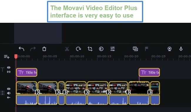 Movavi video editor