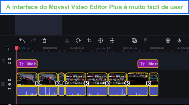 Editor de vídeo Movavi