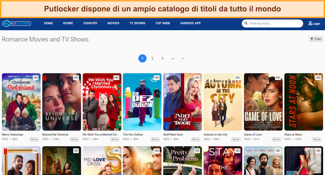 Uno screenshot della categoria 