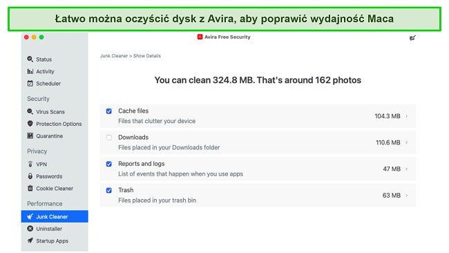 Zauważyłem, że po wyczyszczeniu niepotrzebnych plików mój Mac zaczął działać szybciej