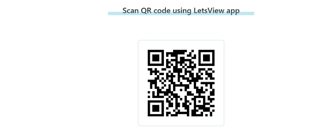LetsView-Scan-QR-Screenshot