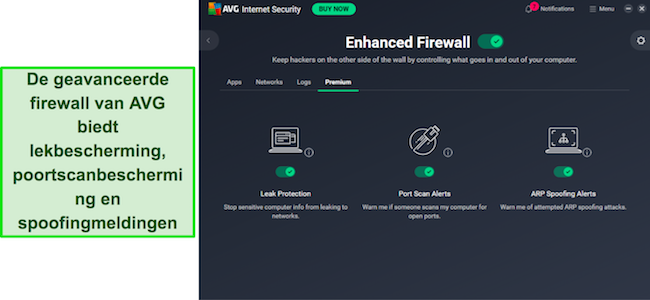 AVG-app met verbeterde firewallbescherming