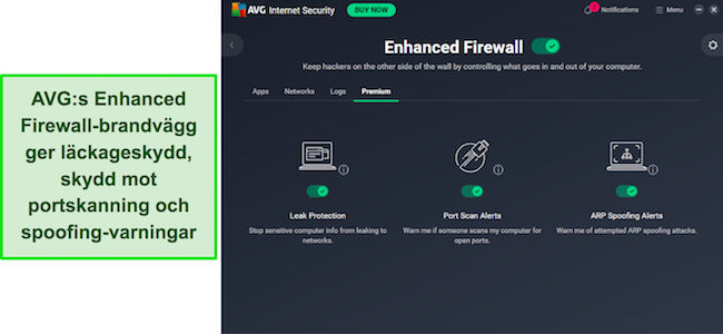 AVG:s app visar förbättrat brandväggsskydd
