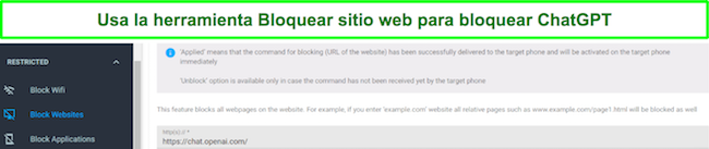 Evite que su hijo use ChatGPT con el bloqueador de sitios web