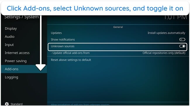 Make sure to allow installation from Unknown sources before installation the Kodi build you've chosen.