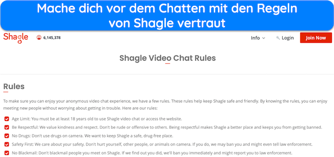 Die 10 besten Omegle-Alternativen – Shagle-Regelwerk