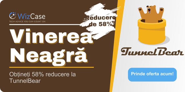 Cupon TunnelBear Black Friday 2023