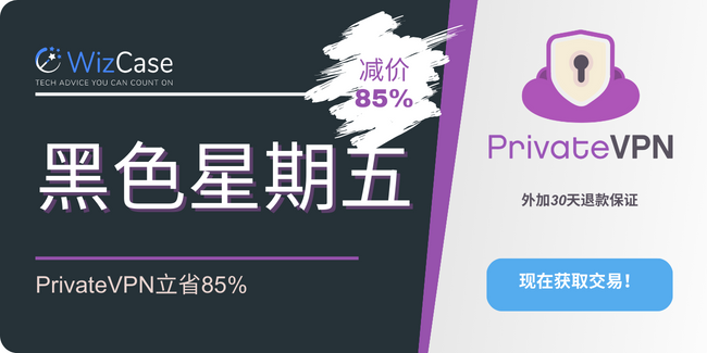 2023年PrivateVPN黑色星期五优惠券