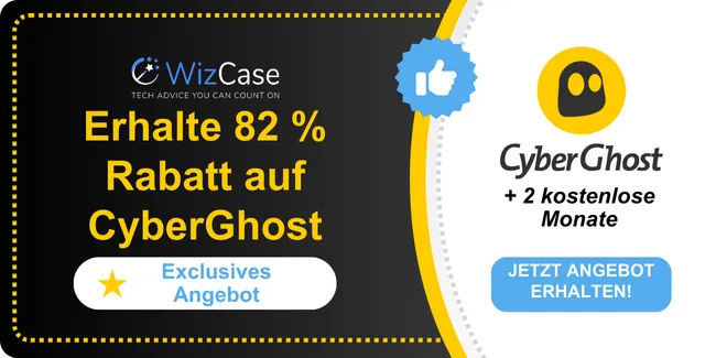 CyberGhost 2025 Hauptcoupon-Banner