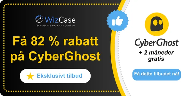 CyberGhost 2025 hovedkupongbanner