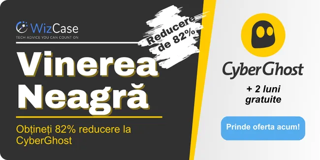 Banner cupon CyberGhost Black Friday 2025