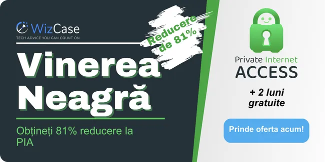 Banner cu cupon PIA Black Friday 2025