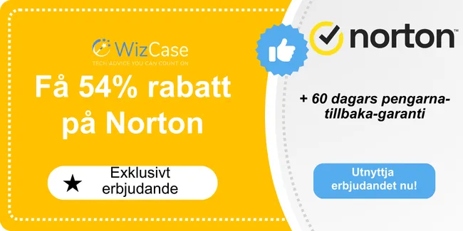 Norton 2025 huvudkupongbanner