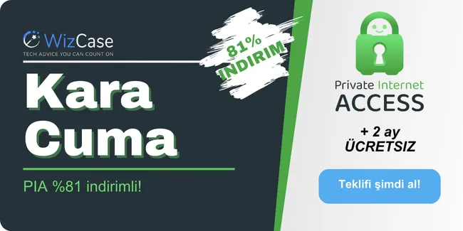 PIA Black Friday 2025 kupon afişi