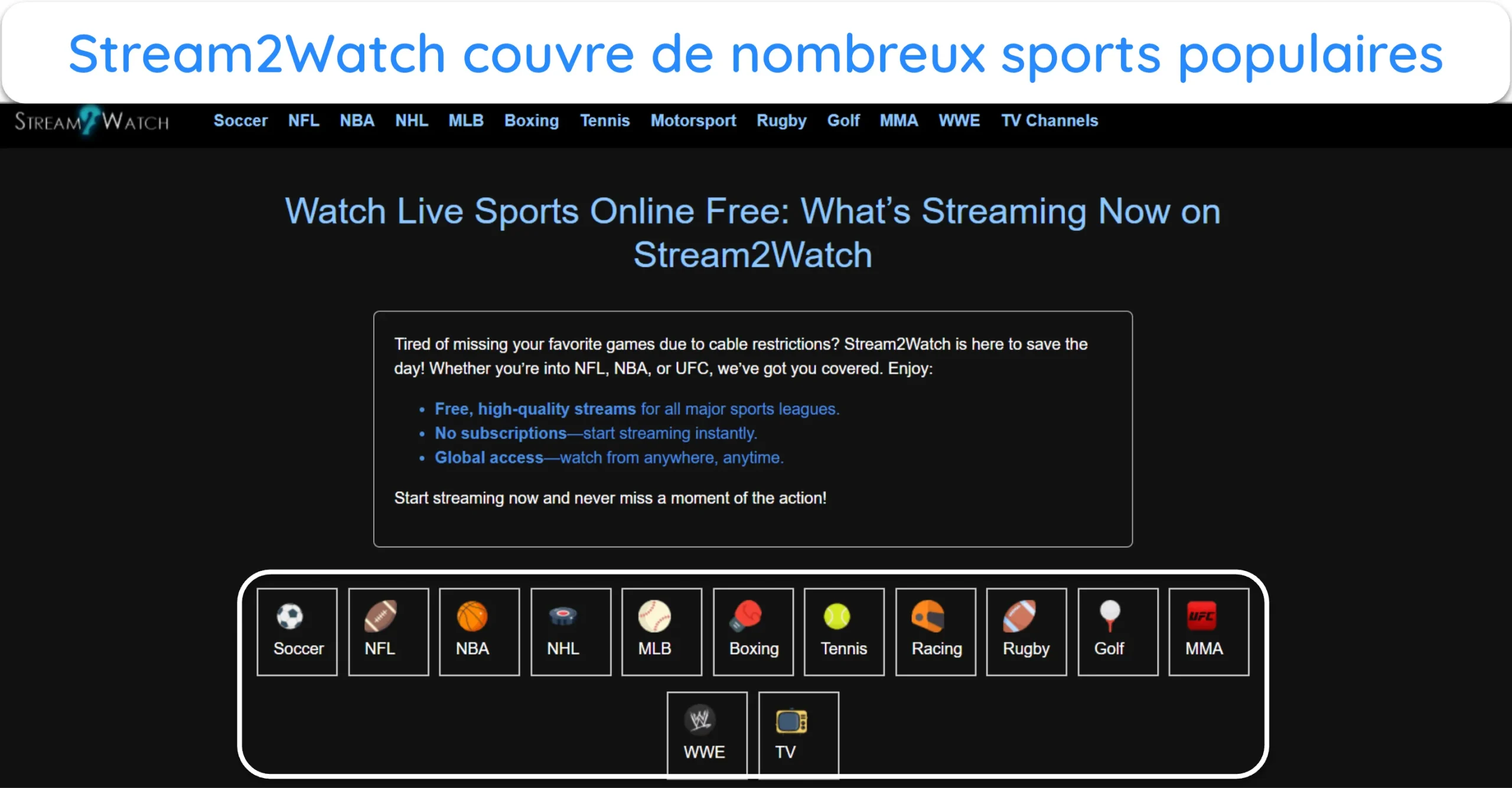 Les 10 meilleurs sites de streaming sportif gratuit en 2025