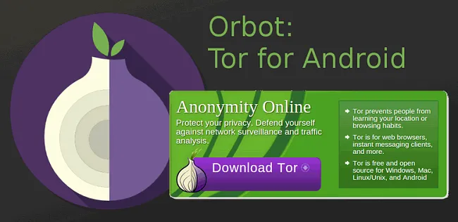 Orbot: Tor Androidille